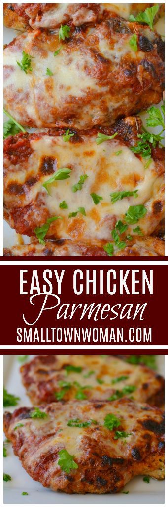 Easy Chicken Parmesan | Small Town Woman