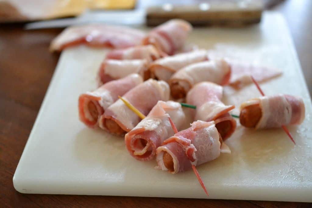 How to make Bacon Wrapped Little Smokies