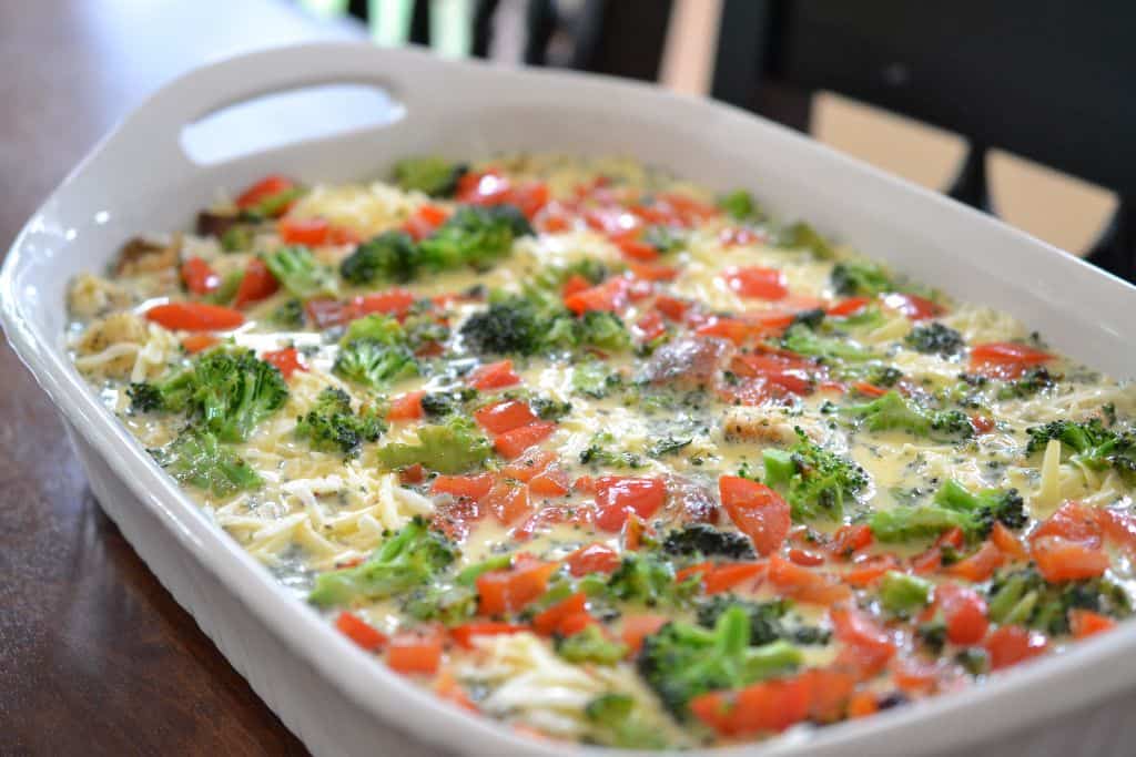 Overnight Cheesy Egg Casserole | Small Town Woman