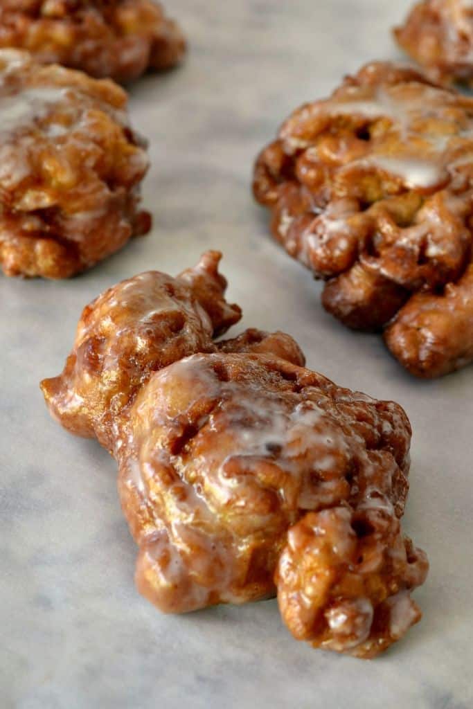 Classic Apple Fritter Doughnuts