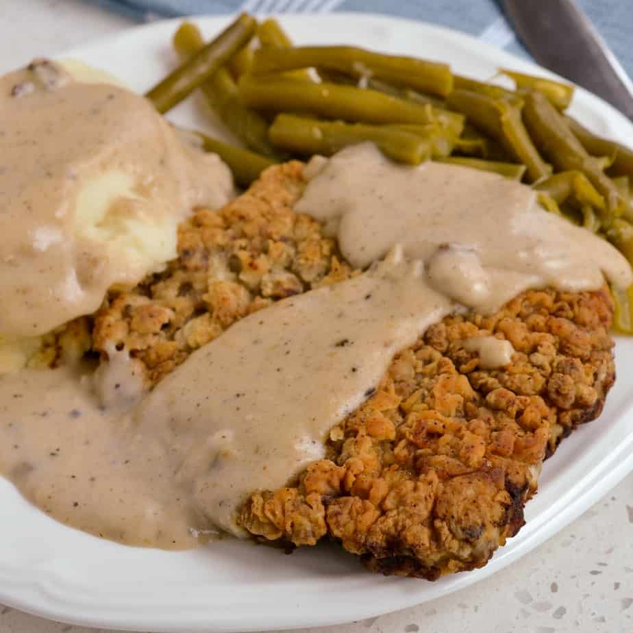 Chicken Fried Steak with Country Gravy Small Town Woman