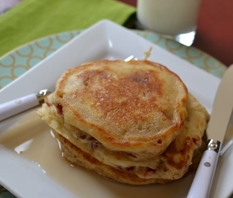 Buttermilk Bacon Pancakes Small Town Woman