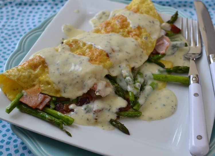 Benedict Omelette Small Town Woman