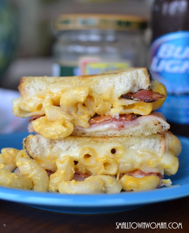 Bacon Ham Mac N Cheese Sandwich Small Town Woman