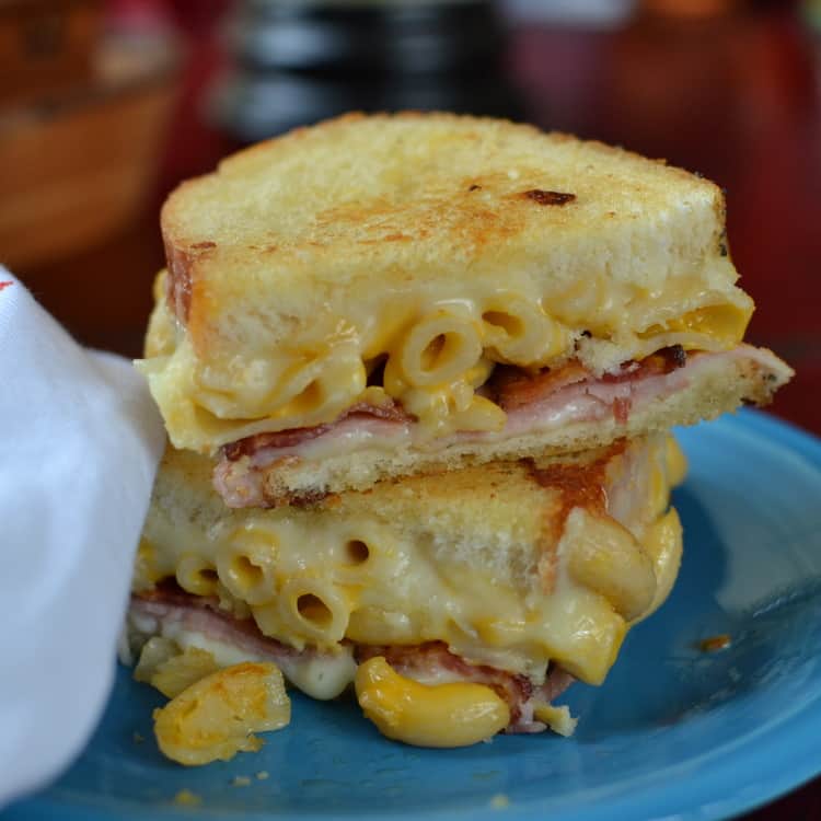 Bacon Ham Mac N Cheese Sandwich Small Town Woman