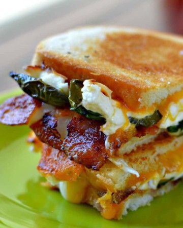 Jalapeno Popper Grilled Cheese