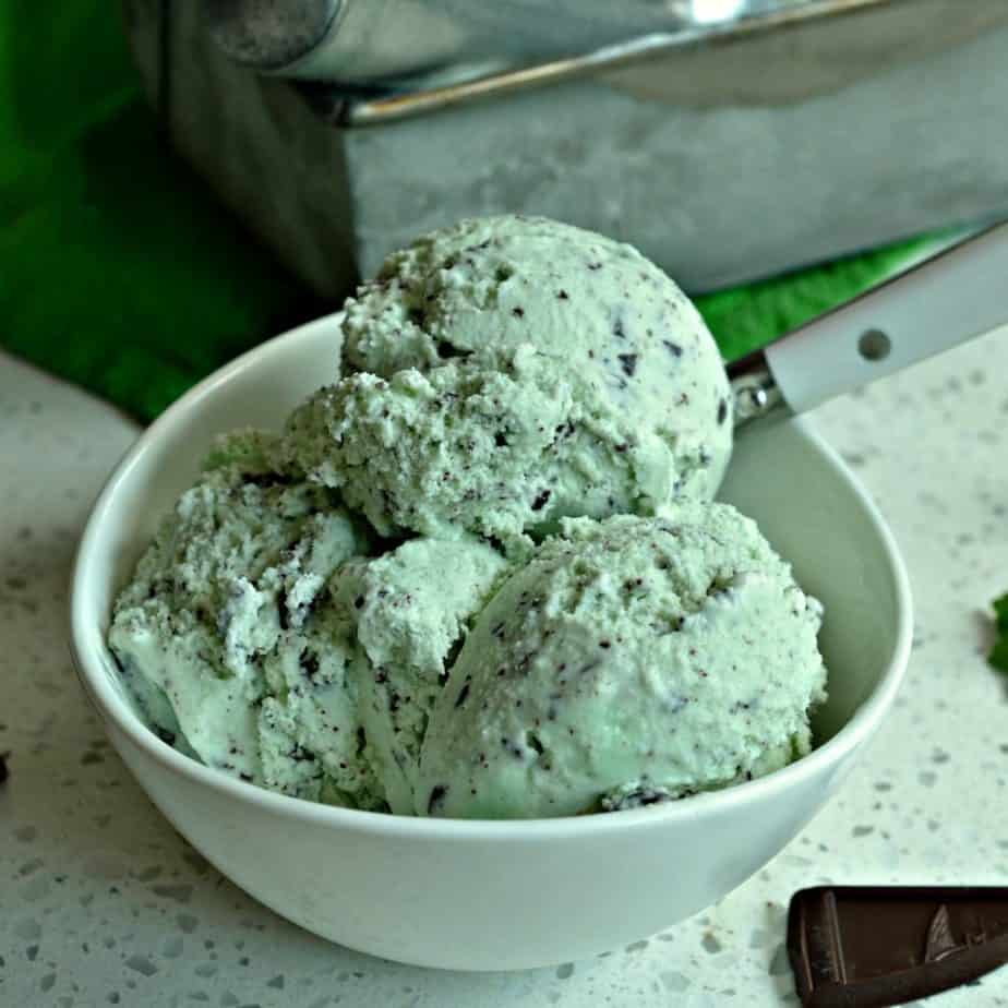 Chocolate Chip Mint Ice Cream