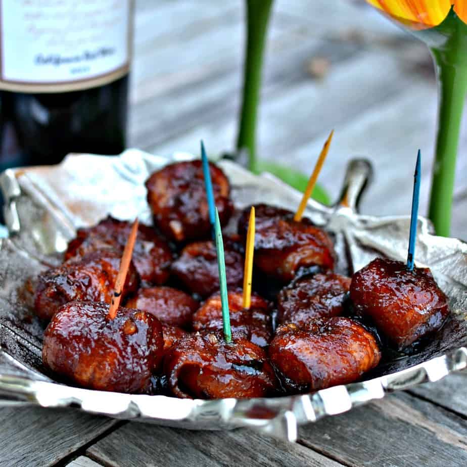 These mouthwatering good Bacon Wrapped Water Chestnuts are so easy to prepare and are always a big hit with company!