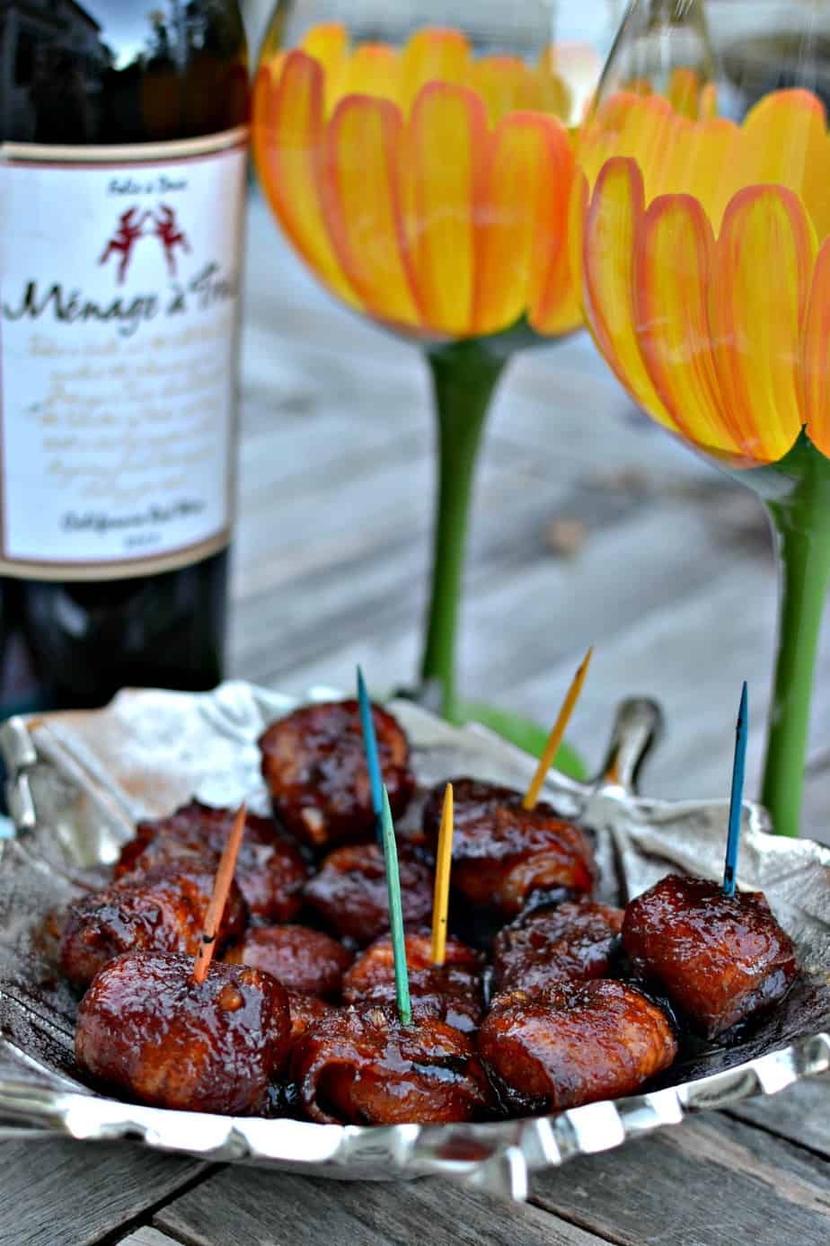 Bacon Wrapped Water Chestnuts Small Town Woman