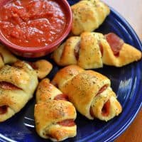 Mozzarella Pepperoni Crescents