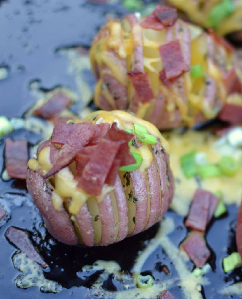 Mini Hasselback Potatoes Small Town Woman