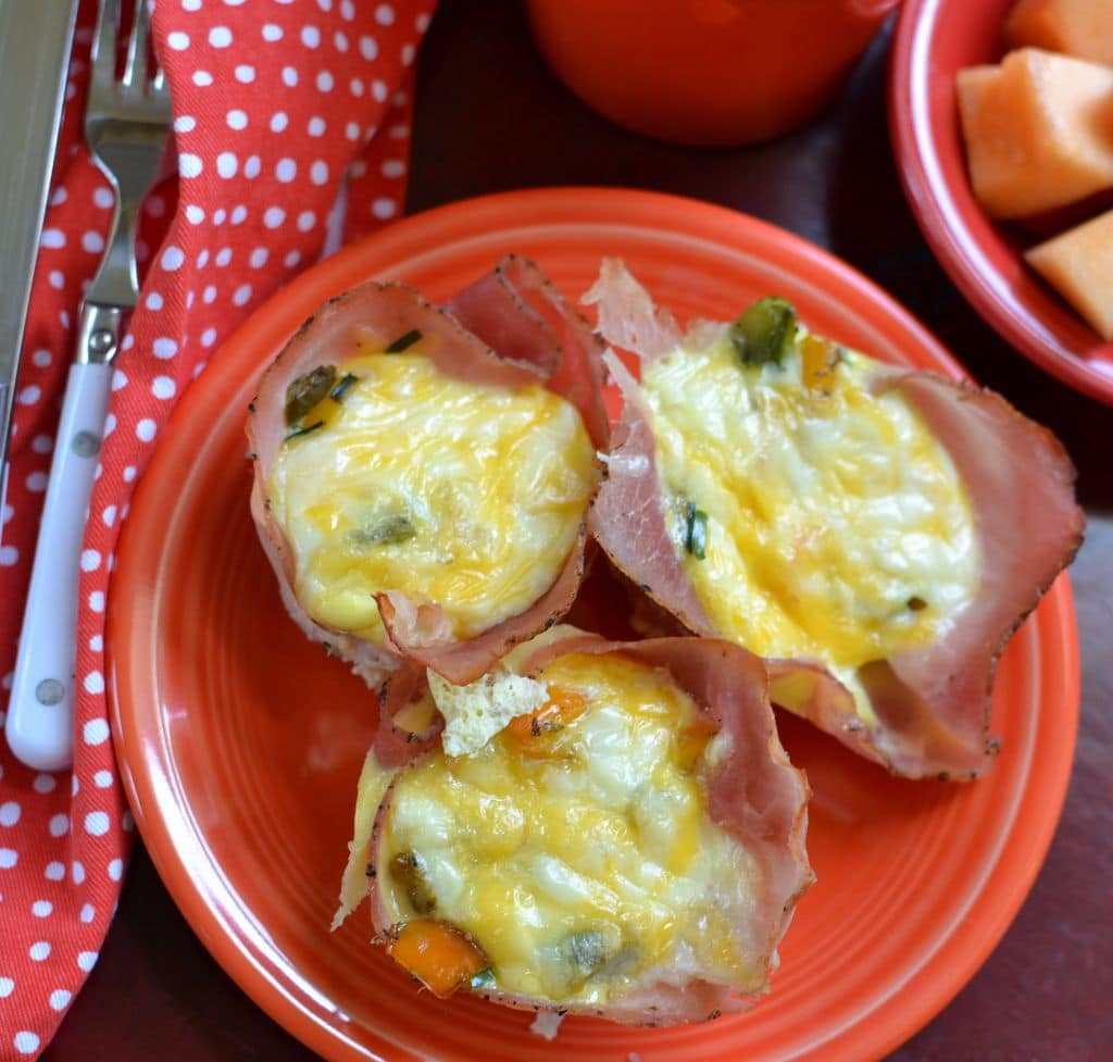 Egg Cheese Ham Cups | Small Town Woman