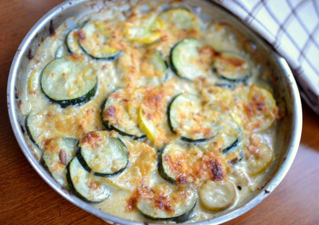Zucchini and Yellow Squash Au Gratin Small Town Woman