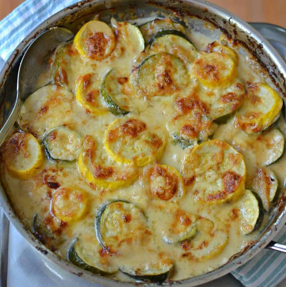 Zucchini au Gratin 