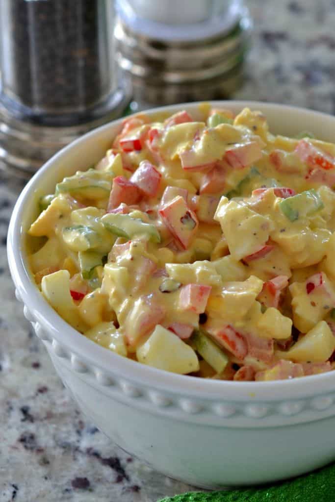 Creamy Mayonnaise Egg Salad Recipe