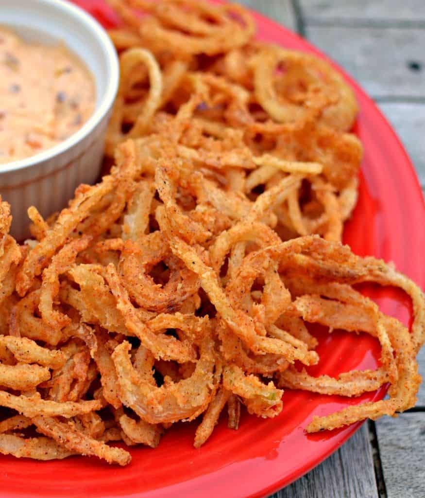 Easy Crispy Onion Strings