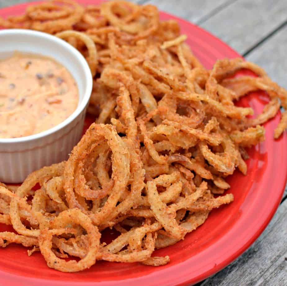 Crispy Onion Straws