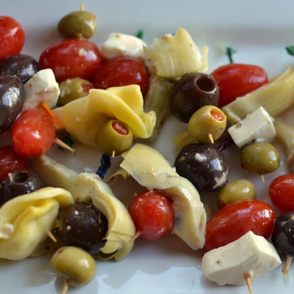 Tortellini Mozzarella Skewers Small Town Woman