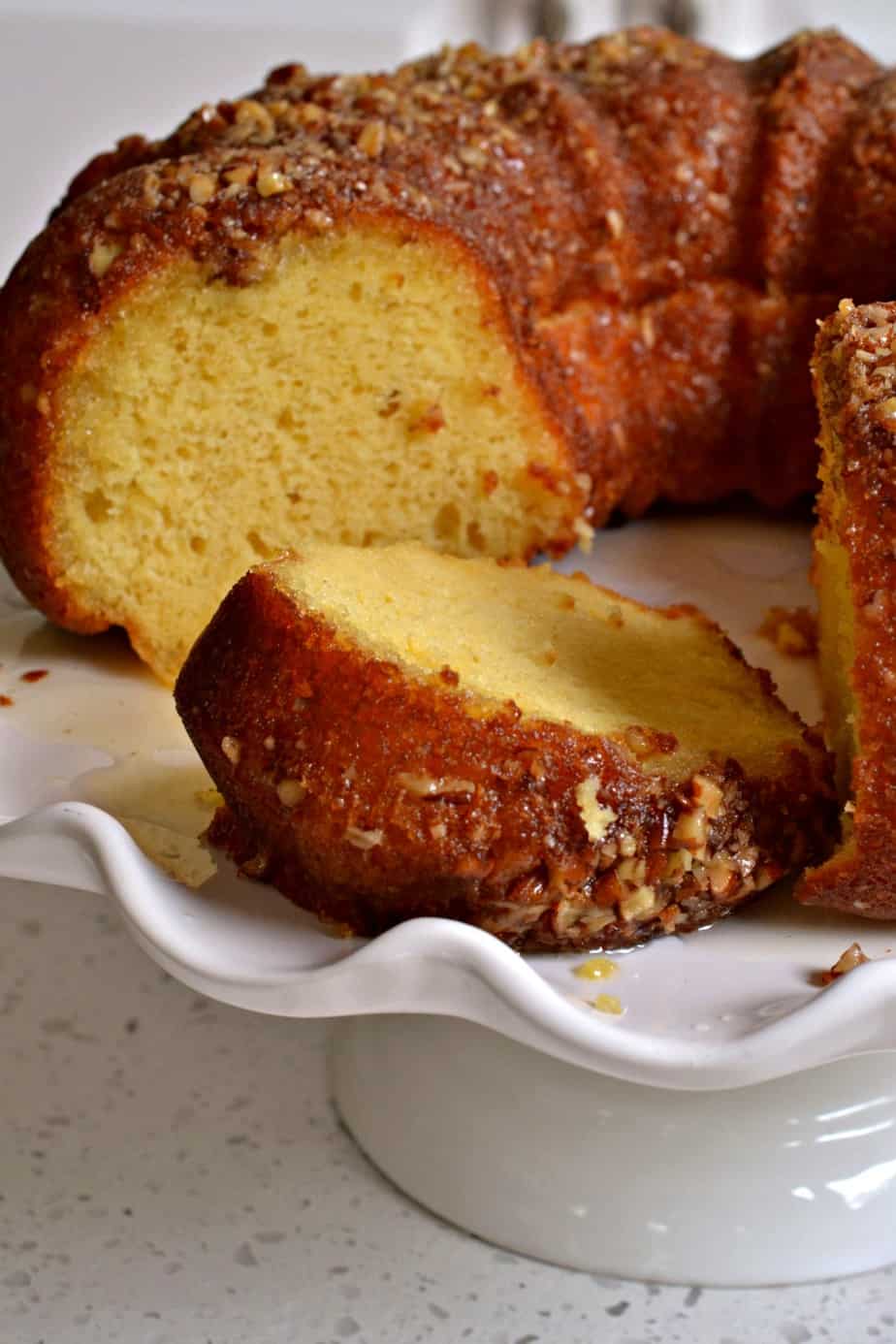 7 inch Bundt Rum Cake