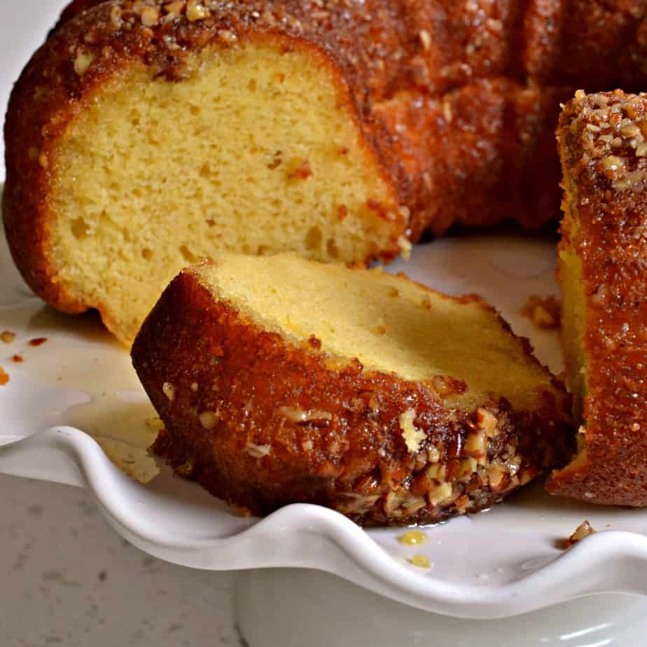 Easy Rum Cake - Small Town Woman