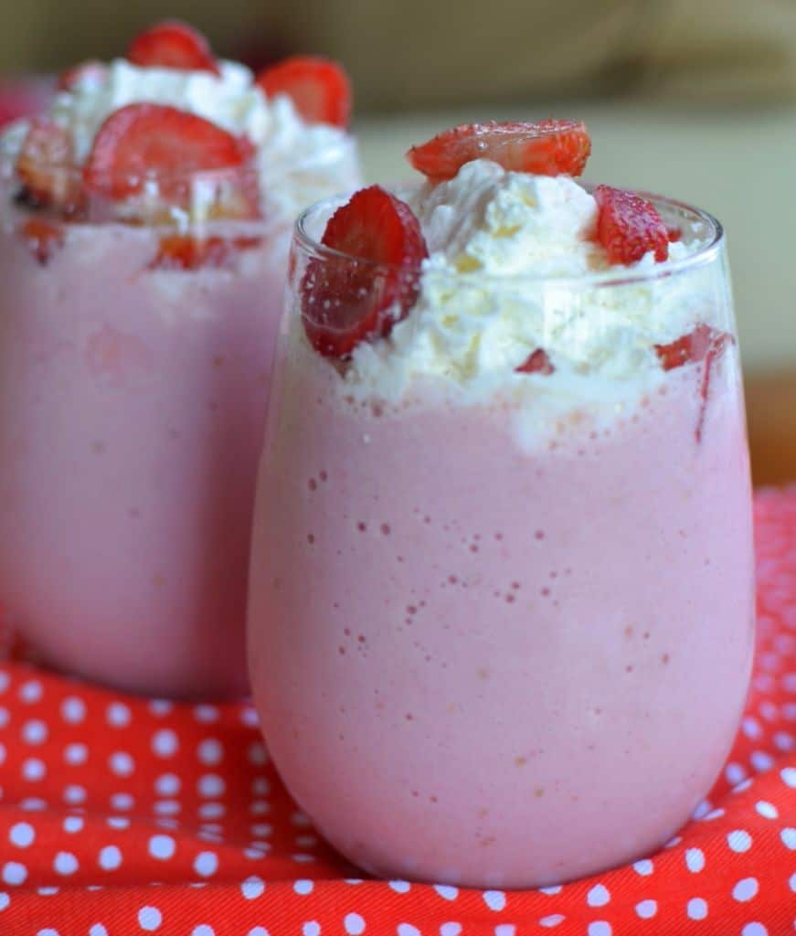 Strawberry Shakes for Two | Small Town Woman