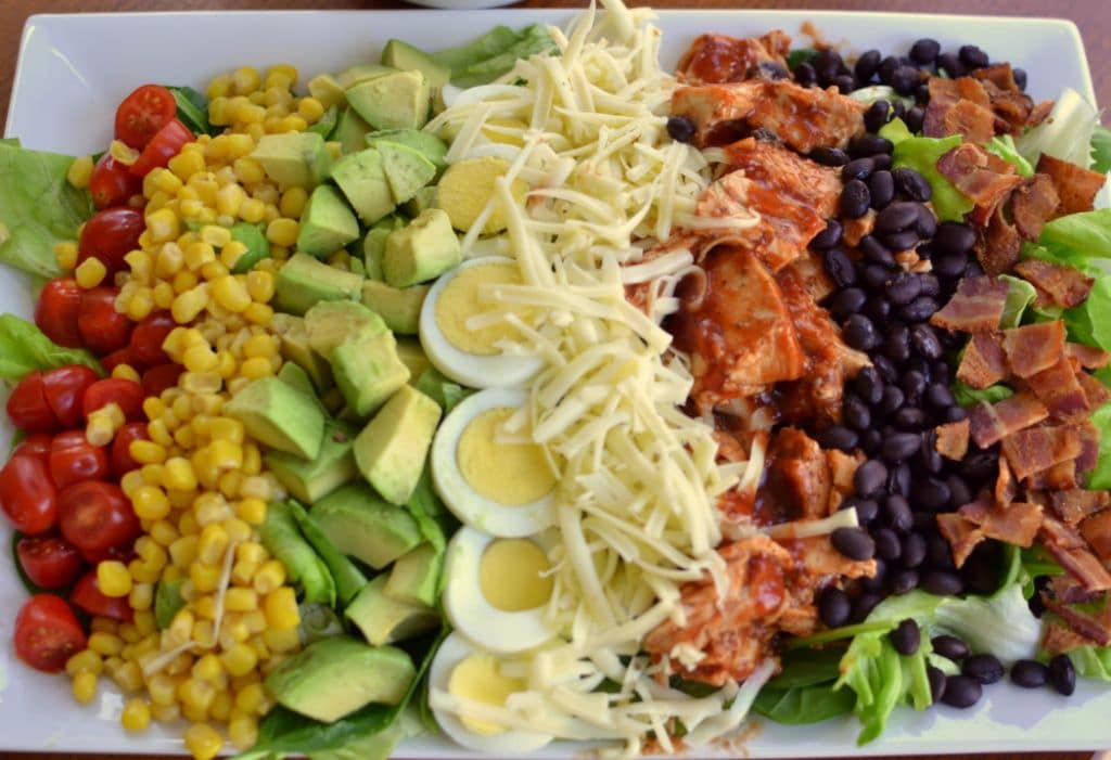 Barbecue Chicken Cobb Salad Small Town Woman