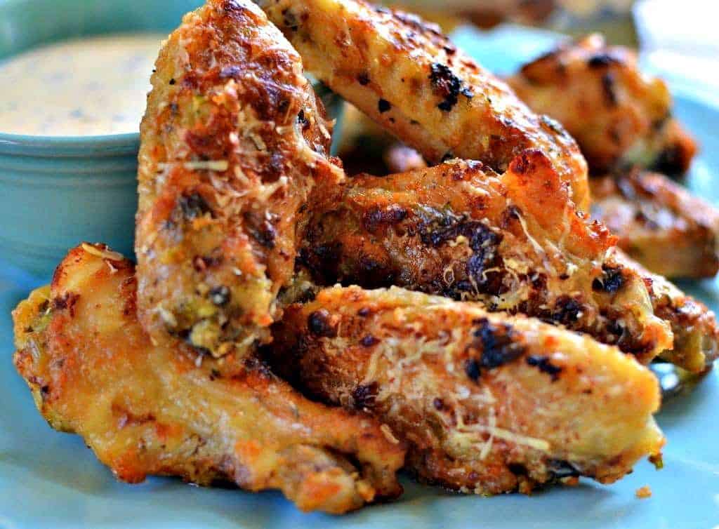 How to make Garlic Parmesan Chicken Wings