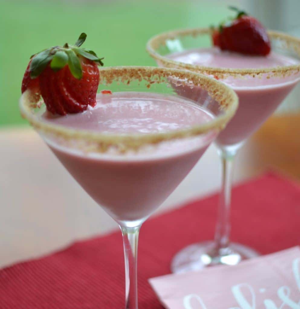 Strawberry Cheesecake Martini Small Town Woman