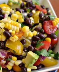 Fresh Black Bean and Corn Salad
