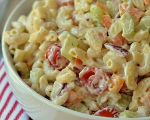 Simple Macaroni Salad Recipe