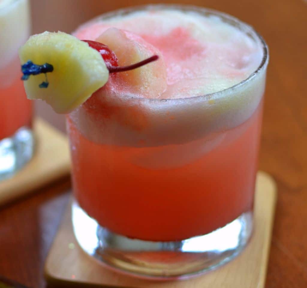 Pineapple Cherry Crush Cocktail Small Town Woman