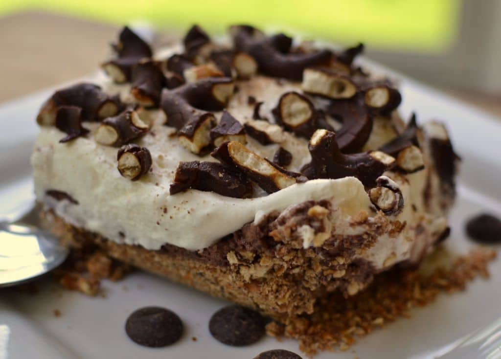 Chocolate Pretzel Lush Cake Small Town Woman