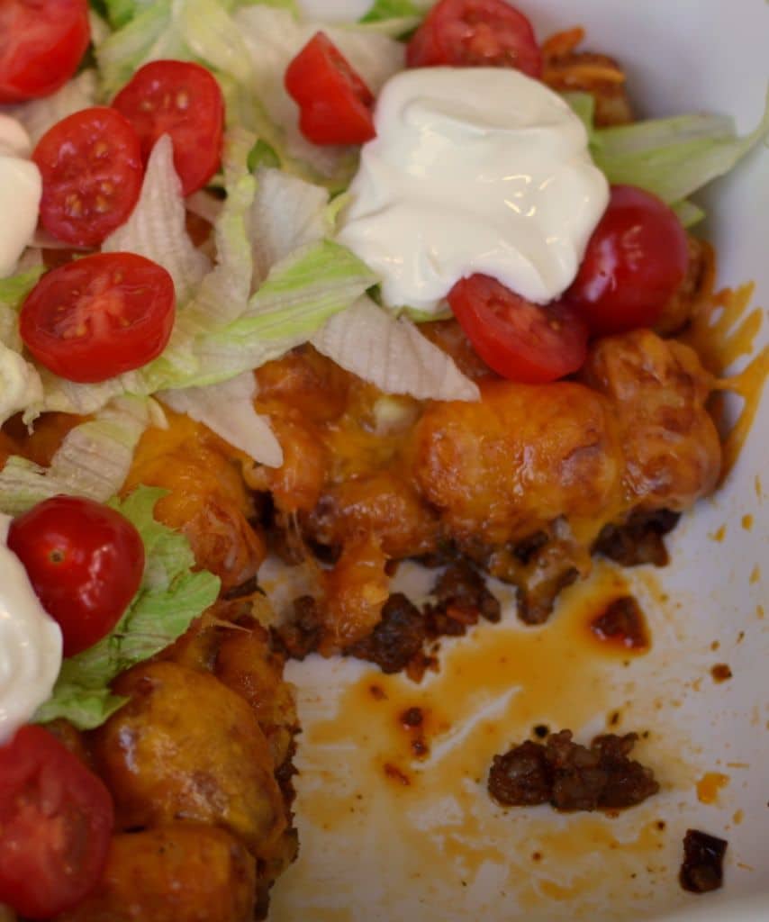 Tater Tot Taco Casserole Small Town Woman