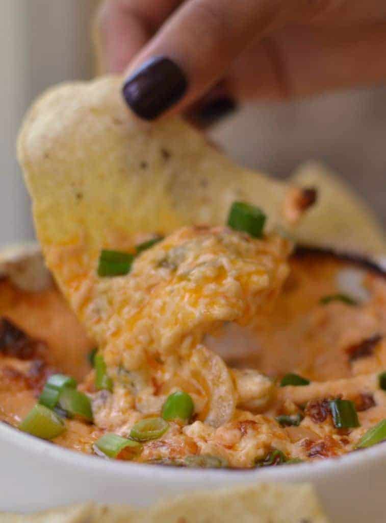 Creamy Ranch Buffalo Chicken Dip Small Town Woman