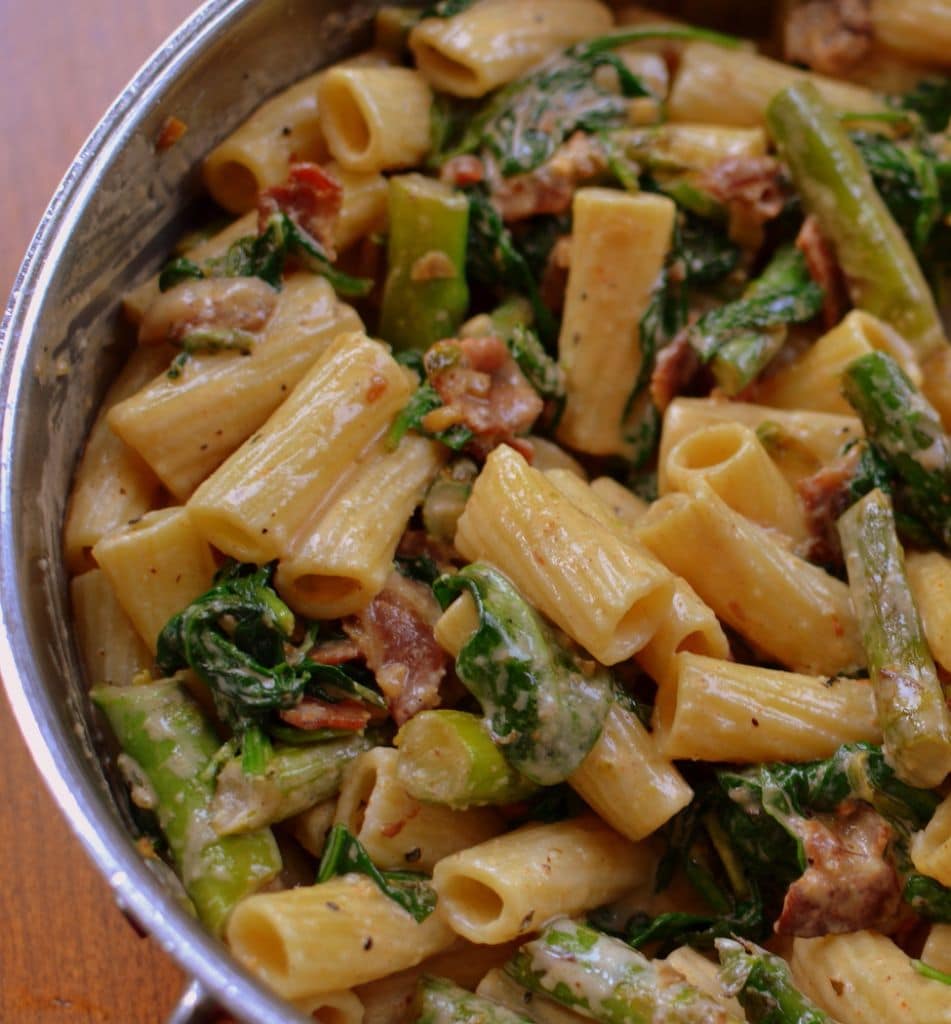 Bacon Asparagus Cajun Pasta (5)