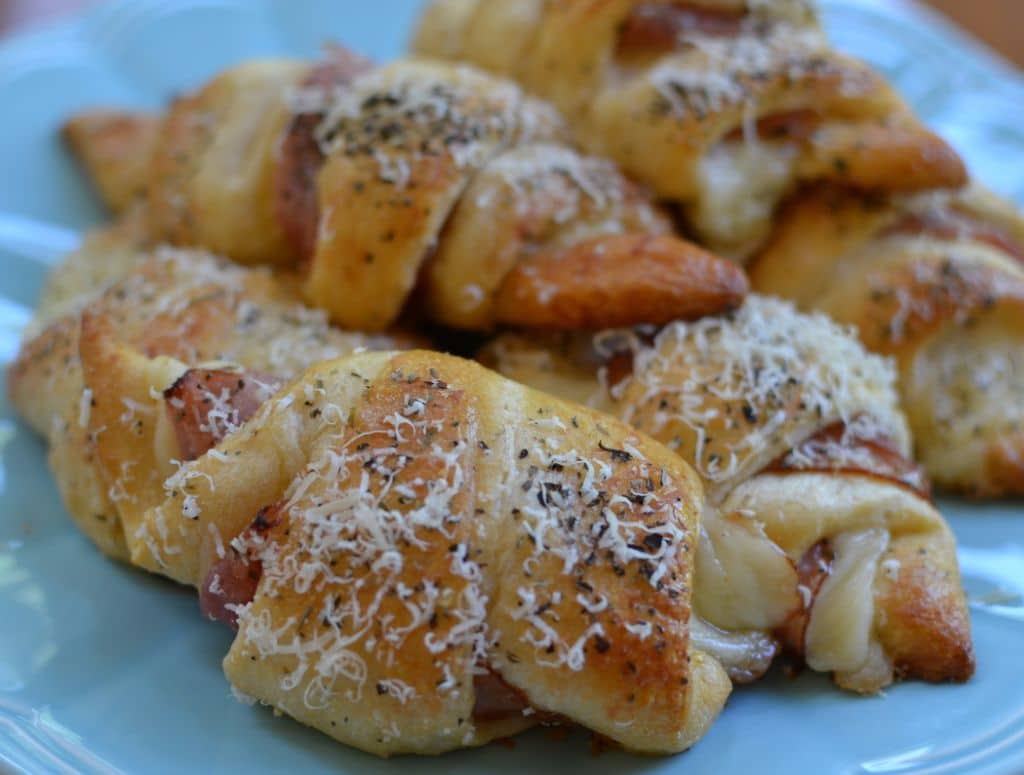 Ham Swiss Parmesan Crescents (2)