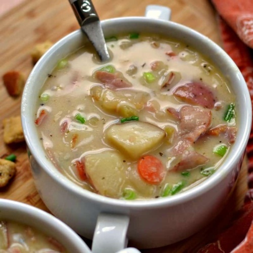 Ham and Potato Soup | Small Town Woman