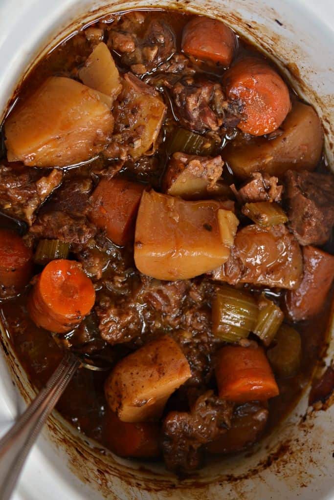 Crock Pot Beef Stew for Two - Small Town Woman