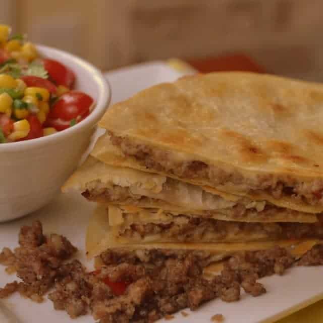 Easy Fiesta Quesadilla Small Town Woman