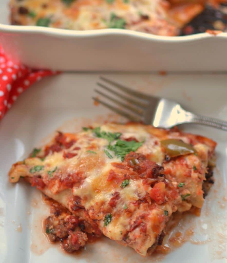 Mexican Sausage Burrito Casserole Small Town Woman