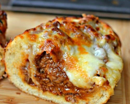 Steak Stuffed French Bread