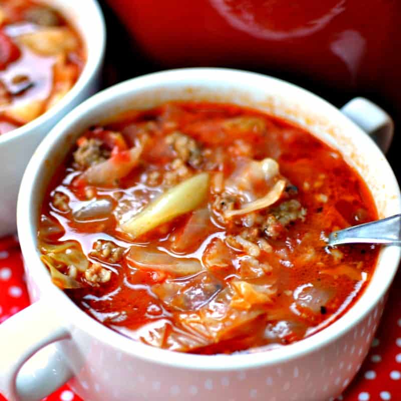 Cabbage Roll Soup Small Town Woman