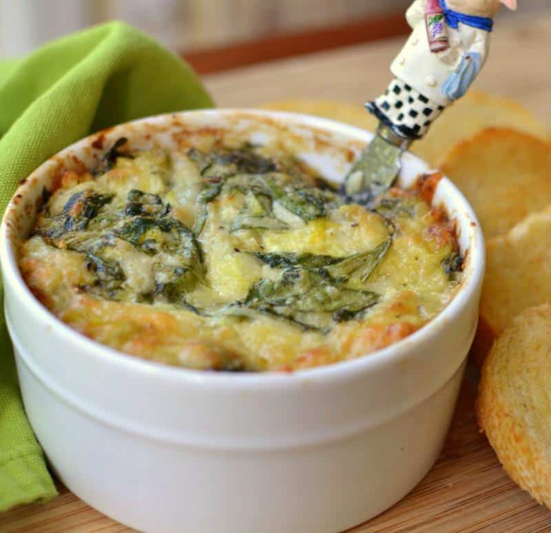 Hot Spinach Artichoke Dip Small Town Woman