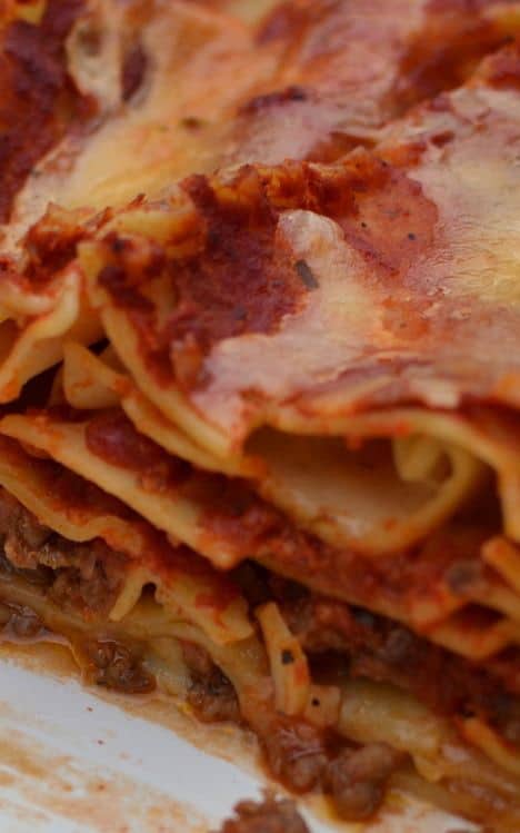 Italian Sausage Four Cheese Lasagna  Small Town Woman