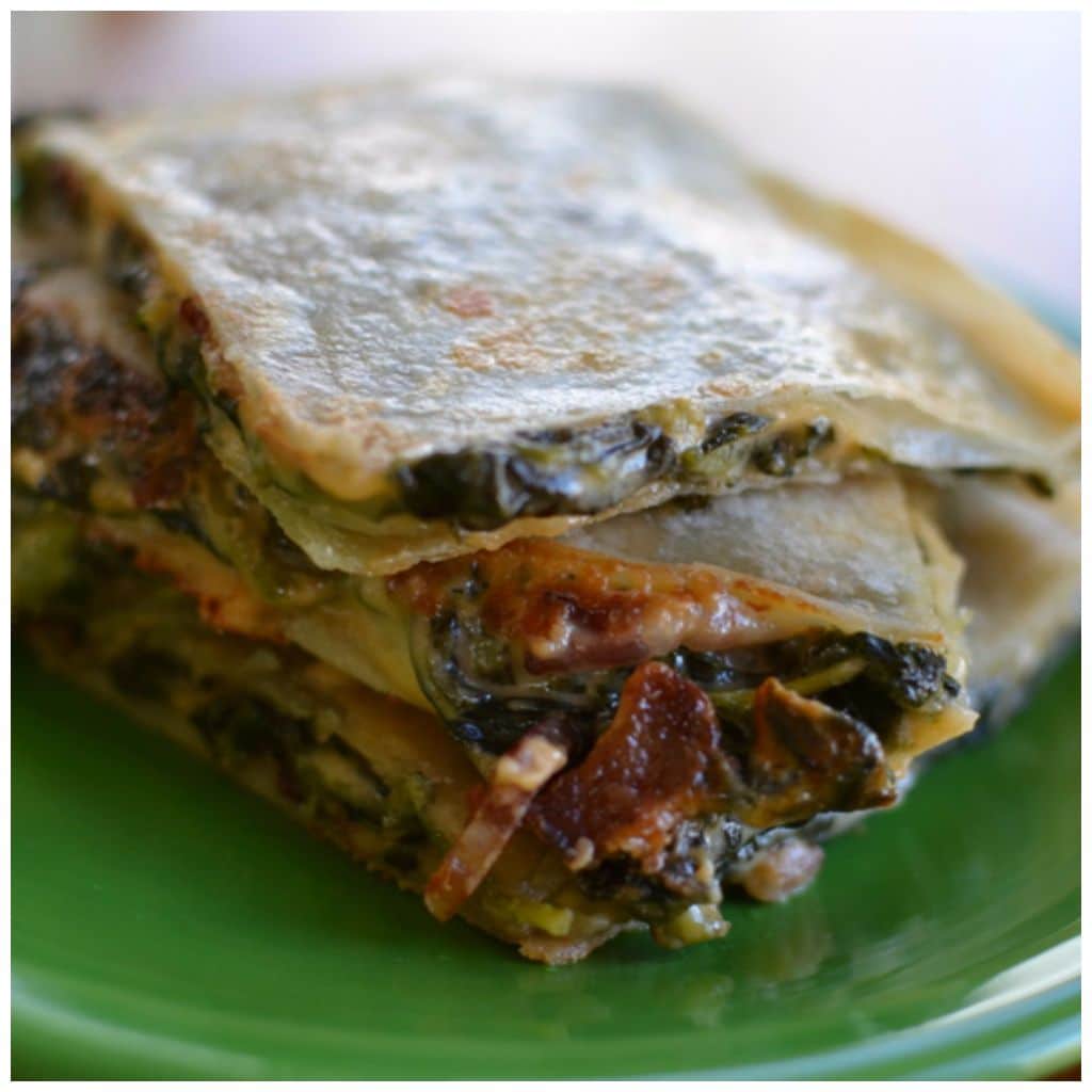 Chicken Bacon Ranch Quesadilla Small Town Woman