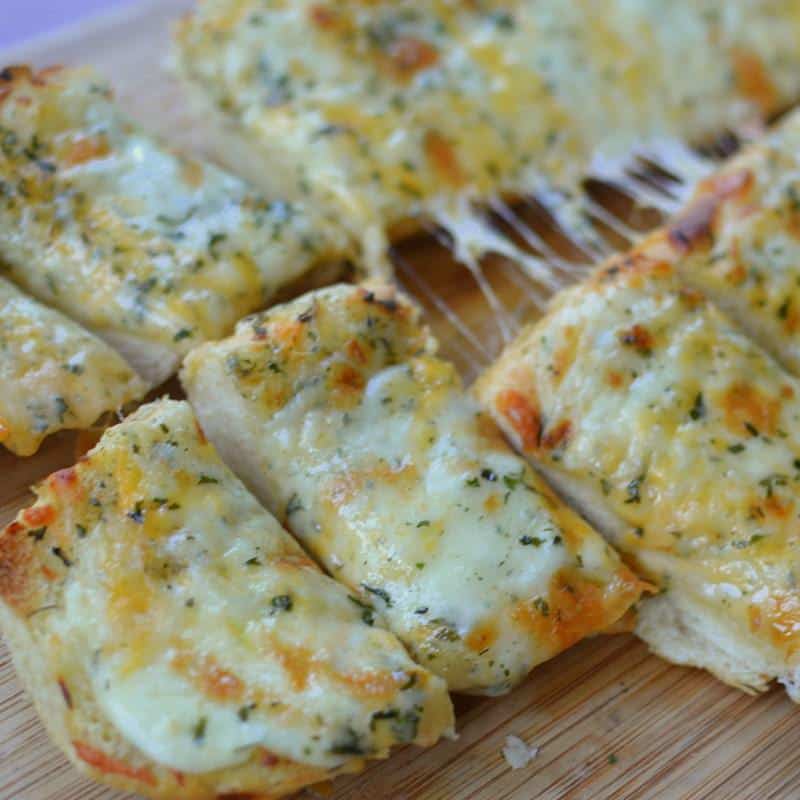 Triple Cheese Garlic Bread Small Town Woman