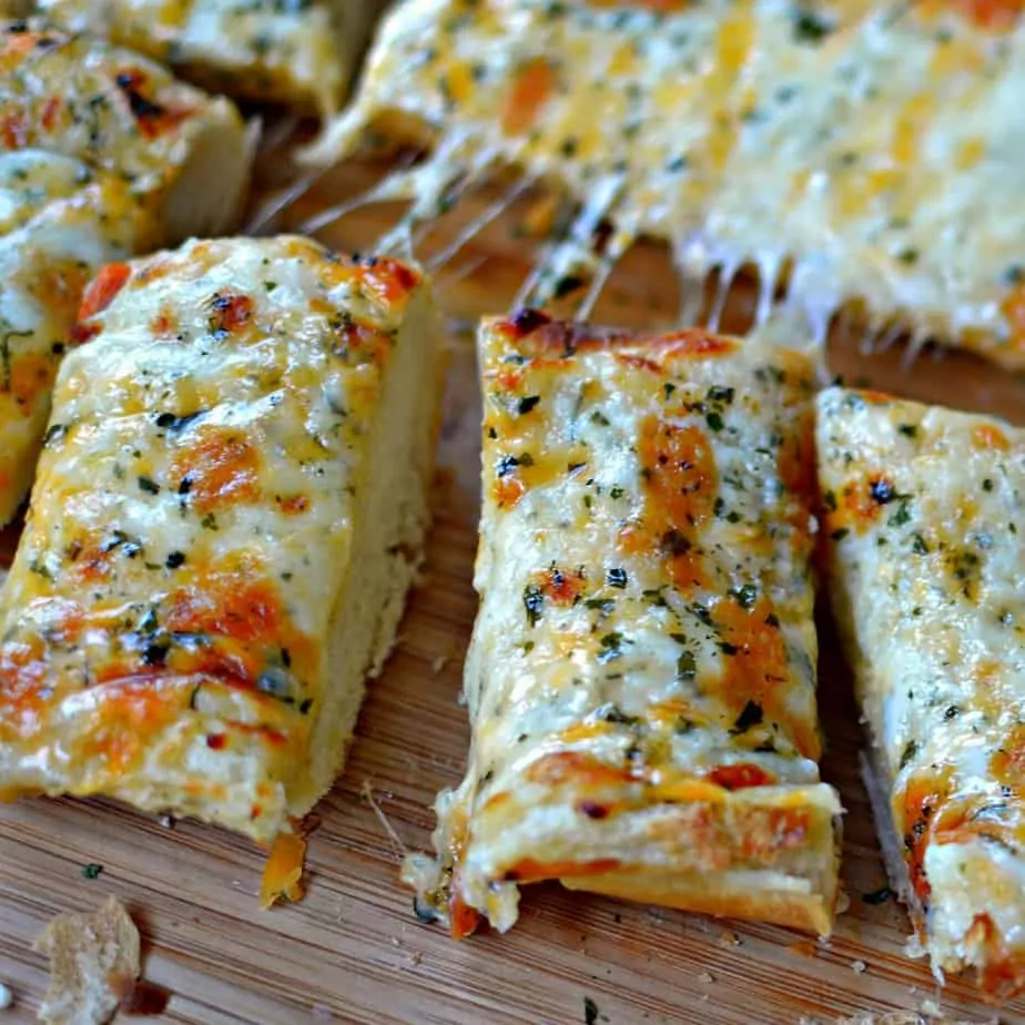 This super easy cheese bread is a family favorite and the kids just can't get enough of it. 