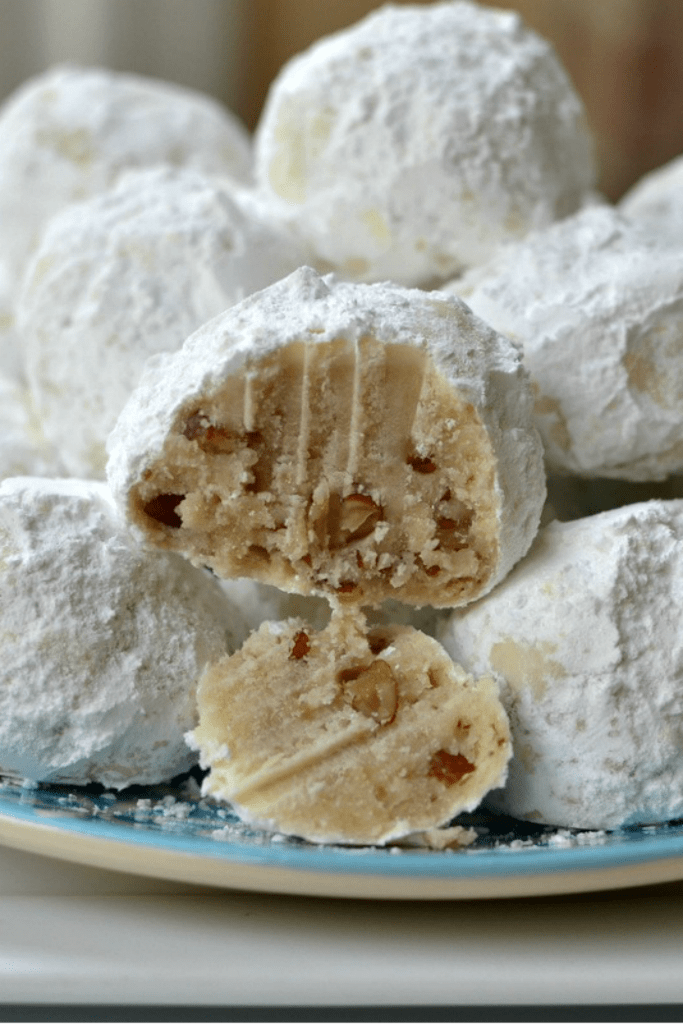 Buttery Pecan Snowball Cookies Small Town Woman