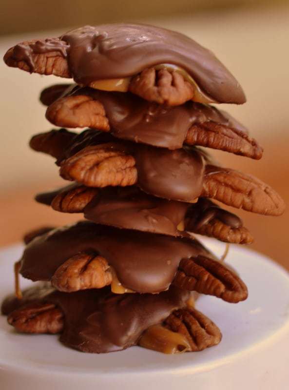 Chocolate Pecan Caramel Turtles Small Town Woman