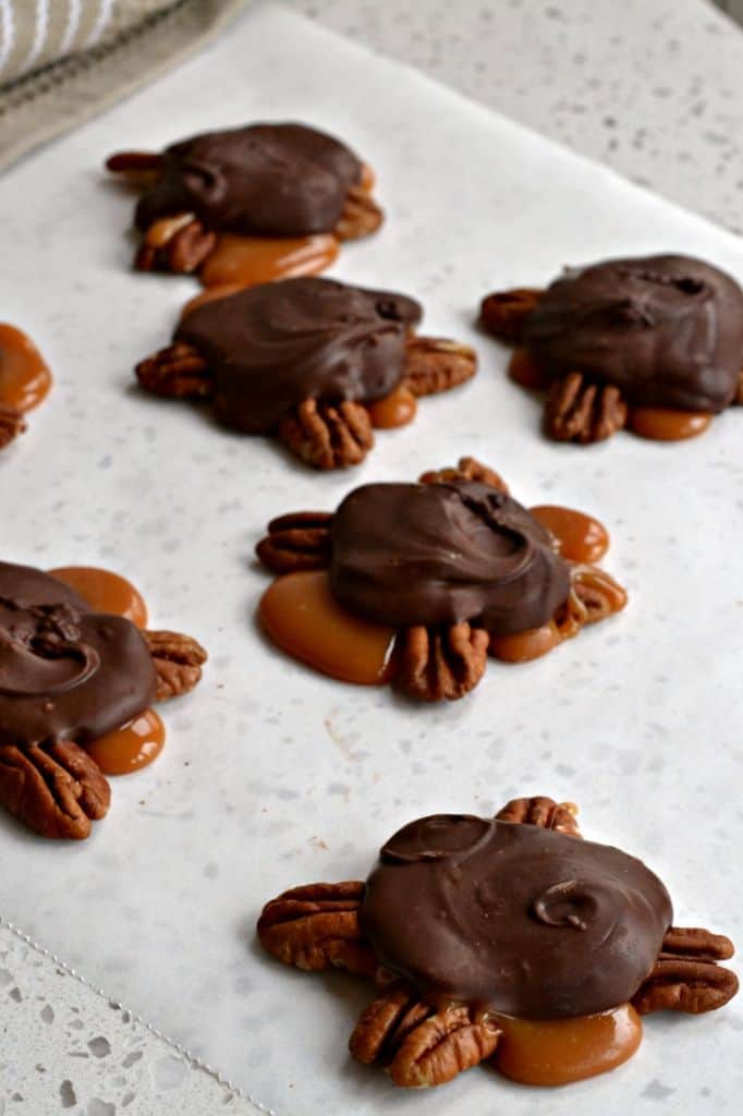 Chocolate Pecan Turtle Clusters Recipe